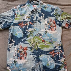 Reyn Spooner Limited Edition Gundam Button Down